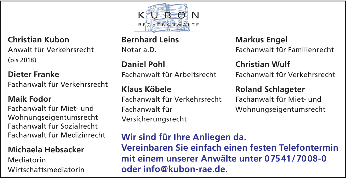 Kubon Rechtsanwälte Kubon Rechtsanwälte