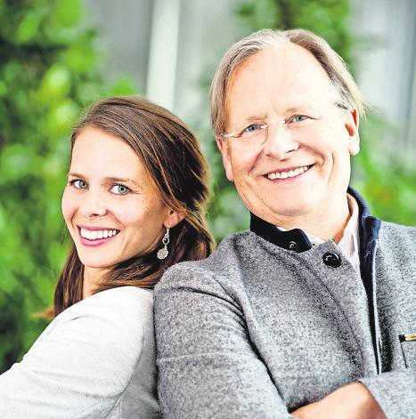 EIN TEAM: Friederike und Dietrich Grönemeyer. Foto:Sascha Reichert EIN TEAM: Friederike und Dietrich Grönemeyer. Foto:Sascha Reichert