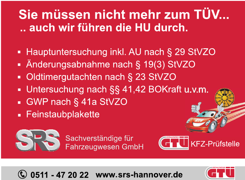 SRS Sachverständige für Fahrzeugwesen GmbH