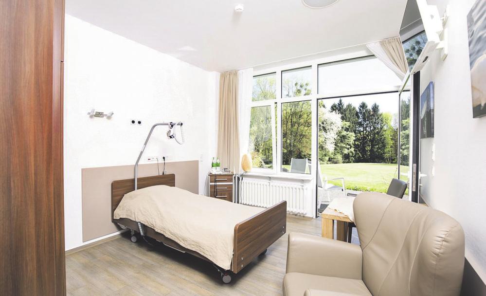 Die Einrichtung der Zimmer ist modern, der Garten direkt zugänglich Bild: Büge Die Einrichtung der Zimmer ist modern, der Garten direkt zugänglich Bild: Büge