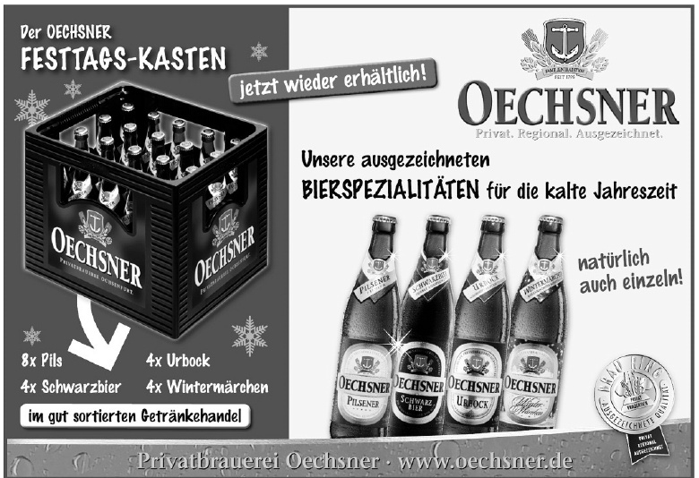 Privatbrauerei Oechsner Privatbrauerei Oechsner