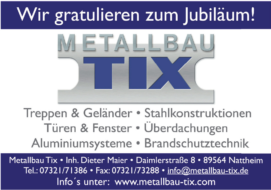 Firma Metallbau Tix