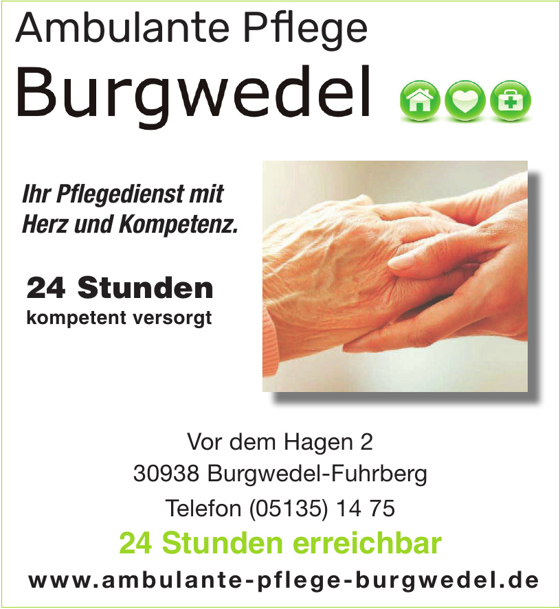 Ambulante Pflege Burgwedel Ambulante Pflege Burgwedel