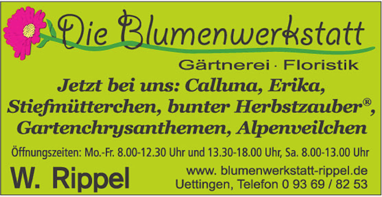 Die Blumenwerkstatt Rippel Die Blumenwerkstatt Rippel