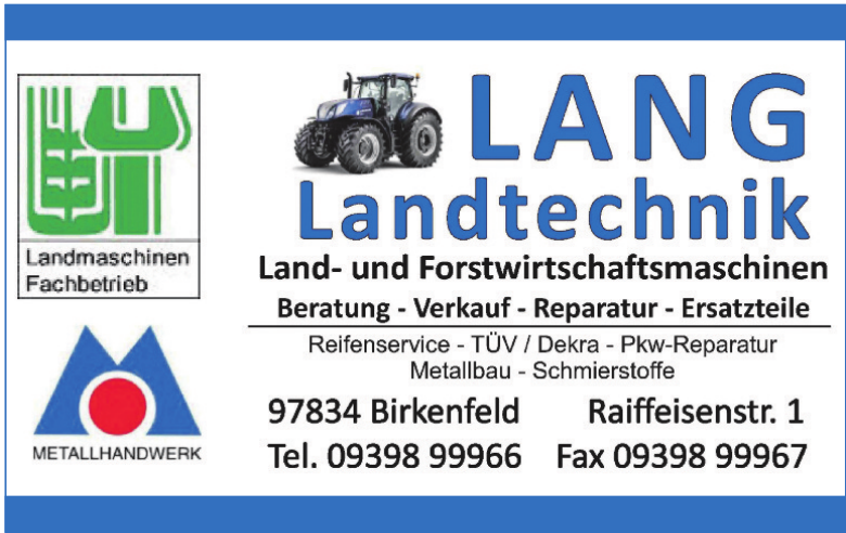 Lang Landtechnik Lang Landtechnik