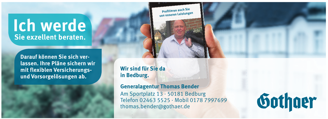 Gothaer - Generalagentur Thomas Bender Gothaer - Generalagentur Thomas Bender