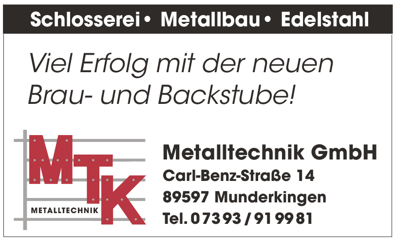 Metalltechnik GmbH Metalltechnik GmbH