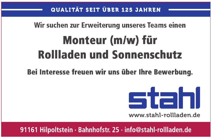 Stahl Stahl