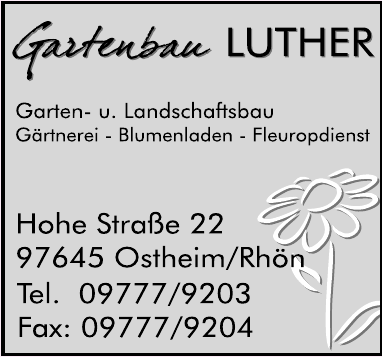 Gartenbau Luther Gartenbau Luther