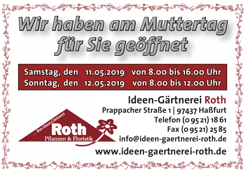 Ideen-Gärtnerei Roth Ideen-Gärtnerei Roth