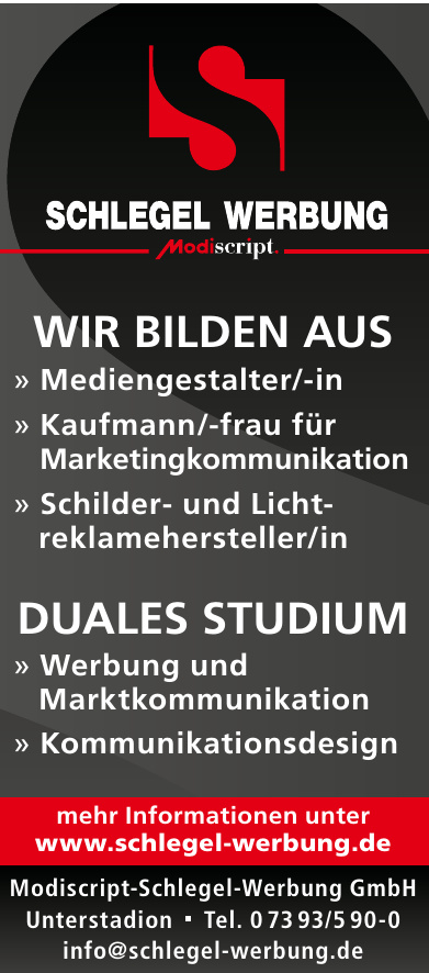 Modiscript-Schlegel-Werbung GmbH Modiscript-Schlegel-Werbung GmbH