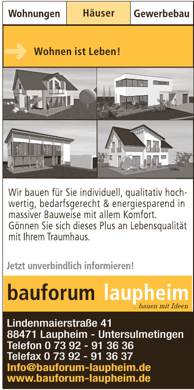 Bauforum-Laupheim GmbH Bauforum-Laupheim GmbH