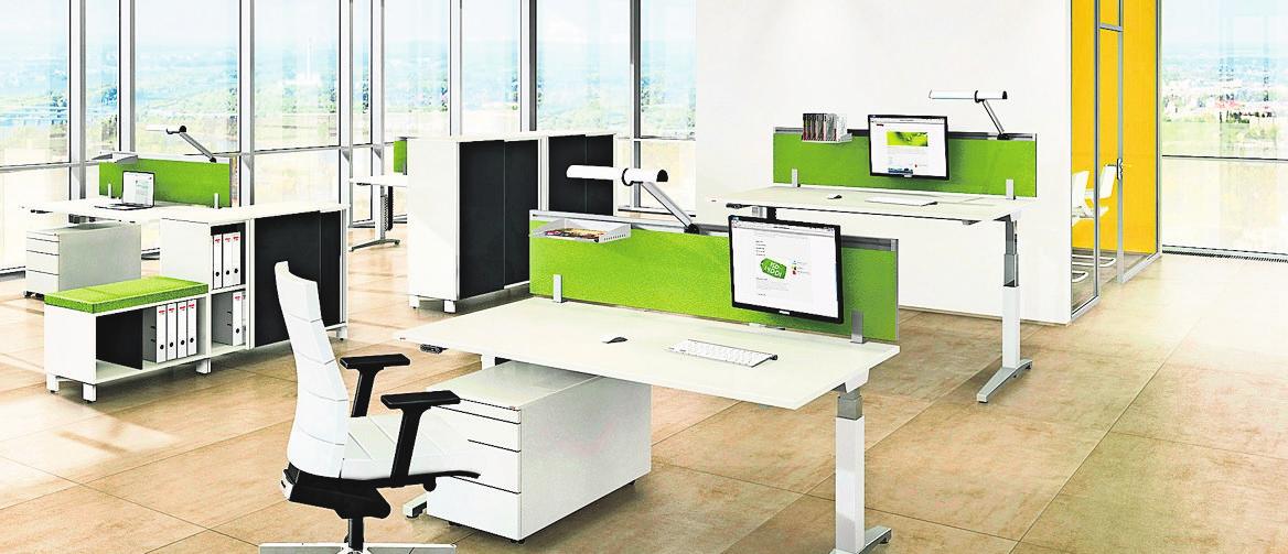 Lichtdurchflutet mit klaren Linien, so kann ein professionellgeplantes und eingerichtetes Büro auch aussehen. Foto: z Lichtdurchflutet mit klaren Linien, so kann ein professionellgeplantes und eingerichtetes Büro auch aussehen. Foto: z