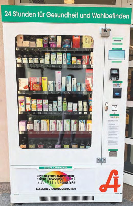 Die Medybox: gut bestückt und immer zugänglich Foto: Wimmer Die Medybox: gut bestückt und immer zugänglich Foto: Wimmer