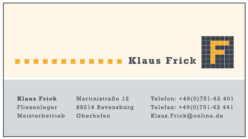 Klaus Frick Klaus Frick
