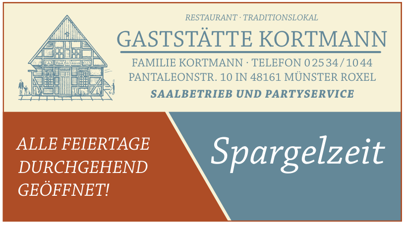 Gaststätte Kortmann Gaststätte Kortmann
