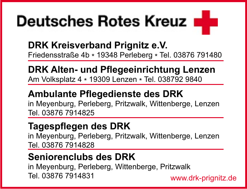 DRK Kreisverband Prignitz e.V.