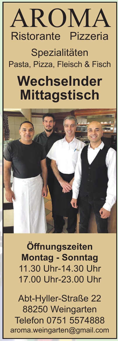 Aroma Ristorante Pizzeria Aroma Ristorante Pizzeria