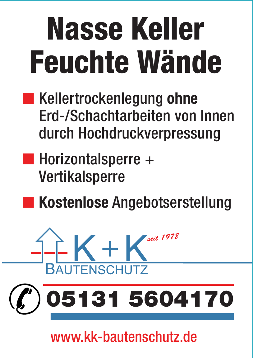 K + K Bautenschutz K + K Bautenschutz