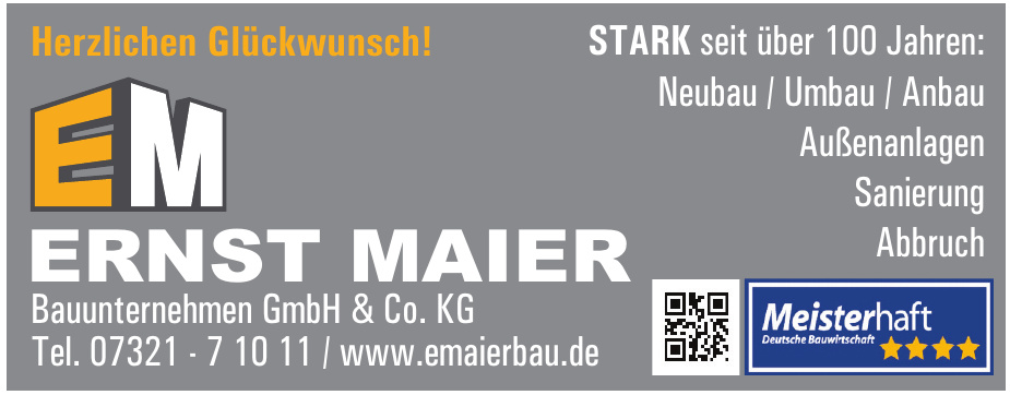 Ernst Maier Bauunternehmen GmbH & Co. KG