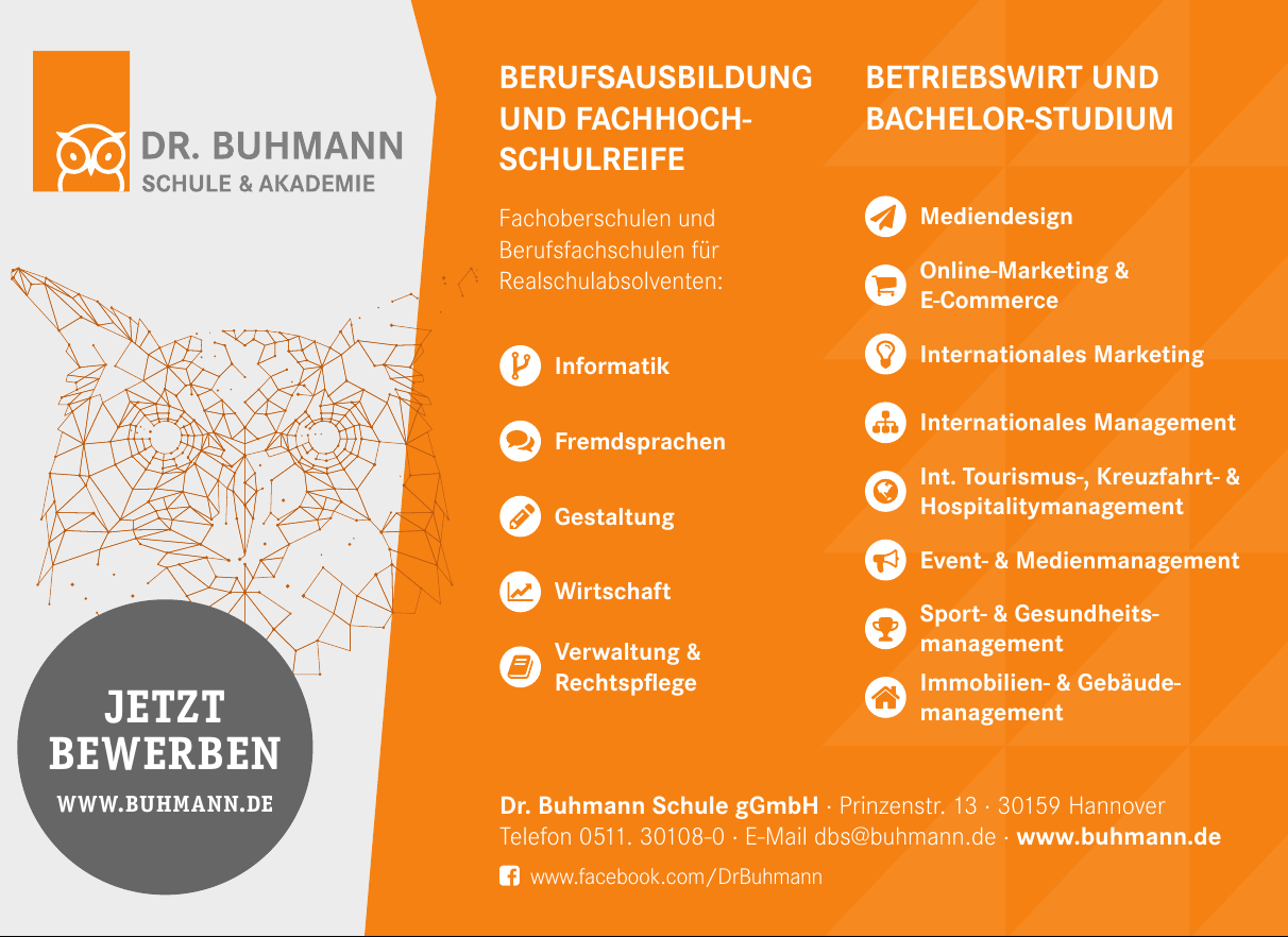 Dr. Buhmann Schule gGmbH Dr. Buhmann Schule gGmbH