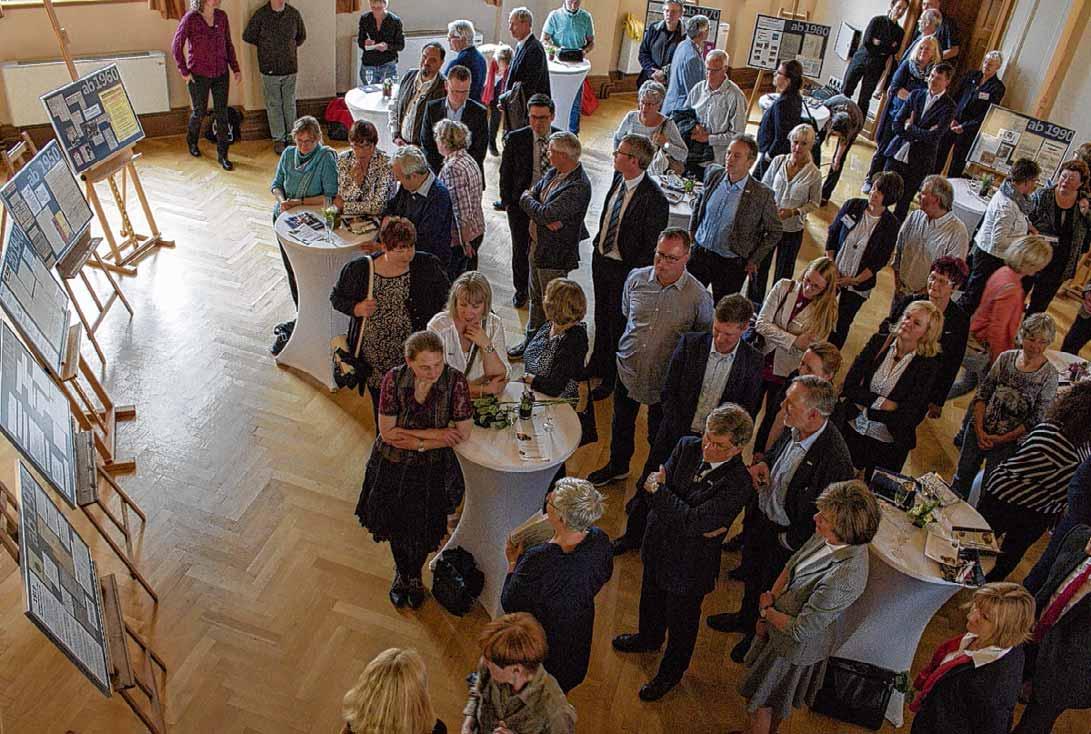 Eine zeitgeschichtliche Dokumentation gehörte zu den Jubiläumsveranstaltung der Kreisvolkshochschule Harz. Foto: Fabian Kiewel Eine zeitgeschichtliche Dokumentation gehörte zu den Jubiläumsveranstaltung der Kreisvolkshochschule Harz. Foto: Fabian Kiewel