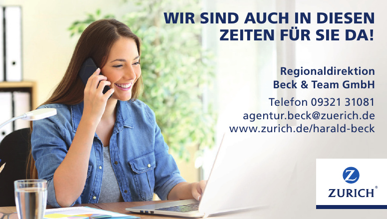 Zurich - Regionaldirektion Beck & Team GmbH Zurich - Regionaldirektion Beck & Team GmbH