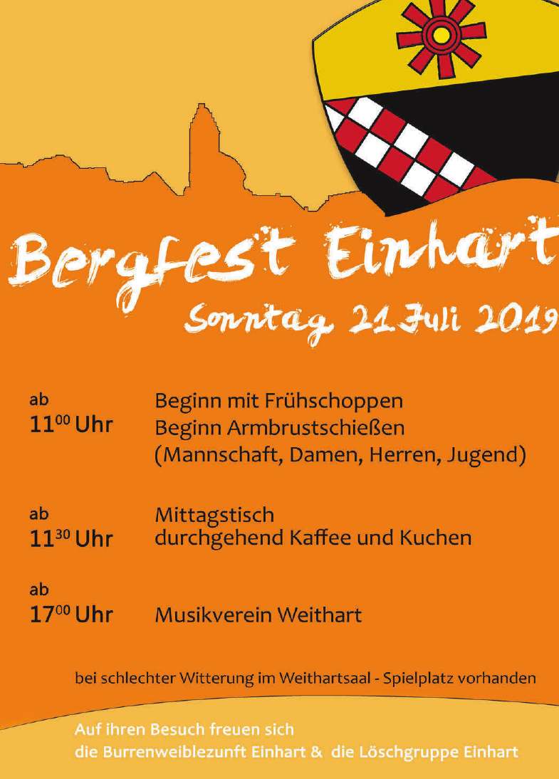 Bergfest Einhart Bergfest Einhart
