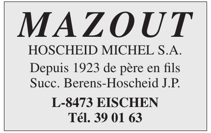 Mazout Hoscheid Michel S.A.