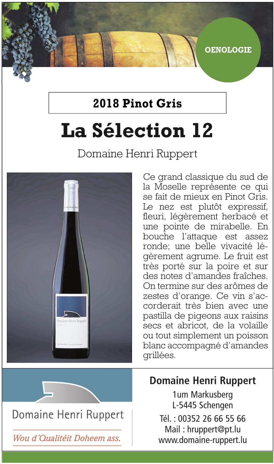 Domaine Henri Ruppert