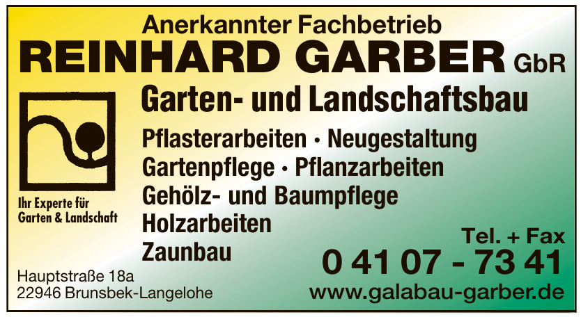 Reinhard Garber GbR Garten- und Landschaftsbau