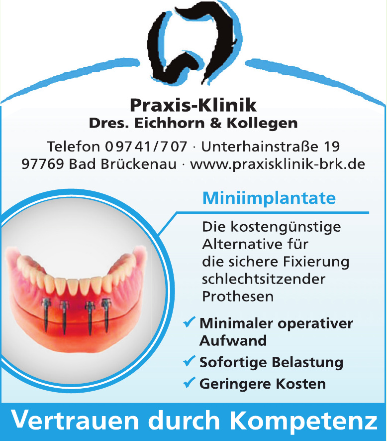 Praxisklinik Dres. Eichhorn & Kollegen Praxisklinik Dres. Eichhorn & Kollegen
