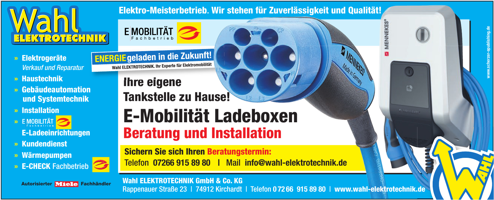 Wahl ELEKTROTECHNIK GmbH & Co. KG Wahl ELEKTROTECHNIK GmbH & Co. KG