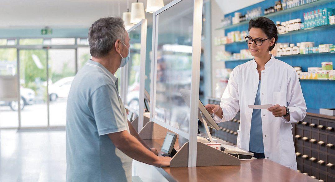 Die Apotheken sind verlässliche Partner in der Pandemie und weit darüber hinaus. Ab 2022 kann man hier digitale Rezepte einlösen. Bild: ABDA