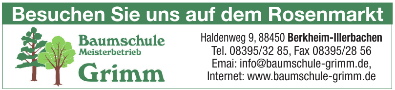 Baumschule Meisterbetrieb Grimm Baumschule Meisterbetrieb Grimm