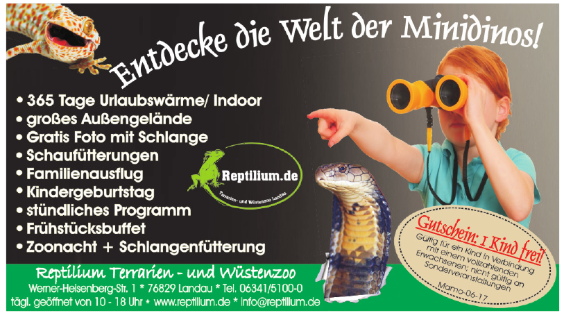 Reptilium Terrarien- und Wüstenzoo GmbH Reptilium Terrarien- und Wüstenzoo GmbH