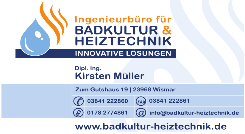 Badkultur & Heiztechnik | Dipl. Ing. Kirsten Müller Badkultur & Heiztechnik | Dipl. Ing. Kirsten Müller