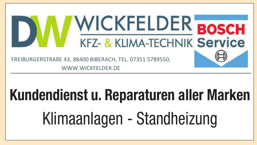 DW Wickfelder DW Wickfelder