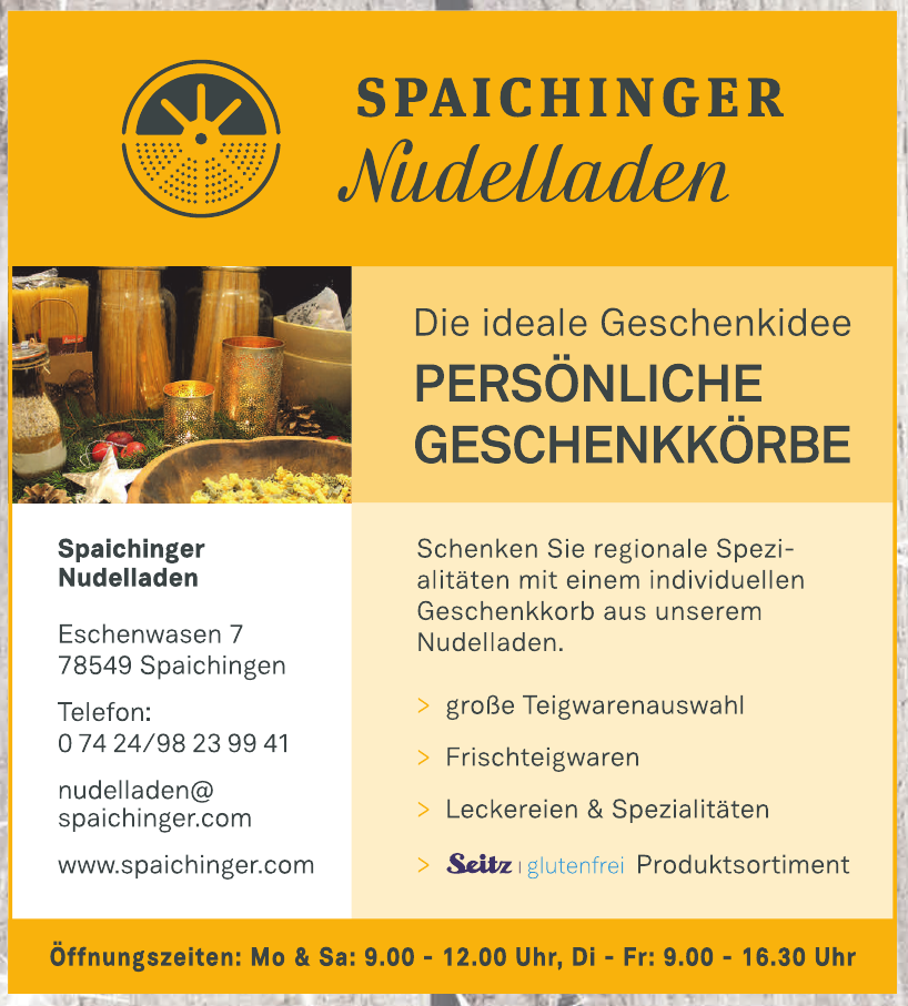 Spaichinger nudelladen Spaichinger nudelladen