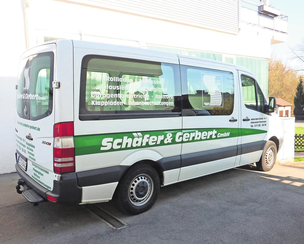 Immer für den Kunden im Einsatz: die Firma Schäfer & Gerbert in Sielmingen. Foto: z Immer für den Kunden im Einsatz: die Firma Schäfer & Gerbert in Sielmingen. Foto: z