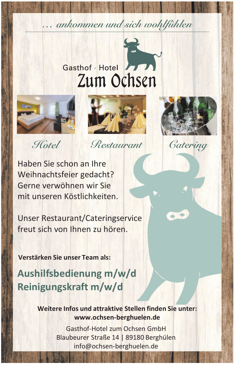 Gasthof-Hotel Zum Ochsen Gasthof-Hotel Zum Ochsen