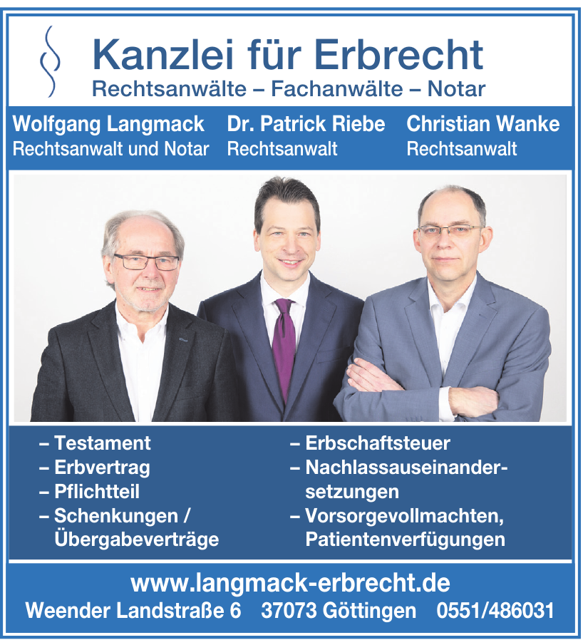 Kanzlei für Erb- und Familienrecht Kanzlei für Erb- und Familienrecht