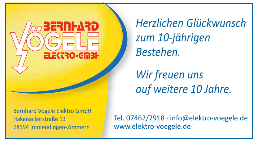 Bernhard Vögele Elektro GmbH Bernhard Vögele Elektro GmbH