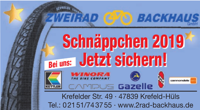 Zweirad Backhaus GmbH Zweirad Backhaus GmbH