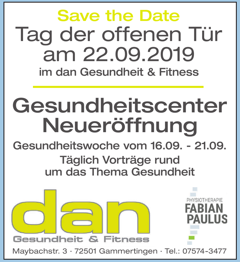 dan Gesundheit & Fitness UG dan Gesundheit & Fitness UG