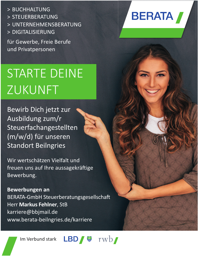 Berata GmbH Steuerberatungsgesellschaft Berata GmbH Steuerberatungsgesellschaft