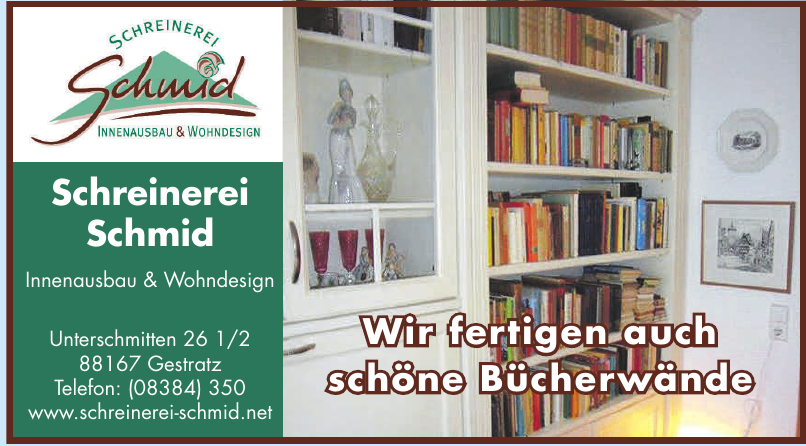 Schreinerei Schmid Schreinerei Schmid
