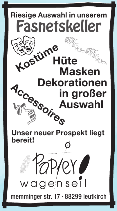 Papier Wagenseil Papier Wagenseil