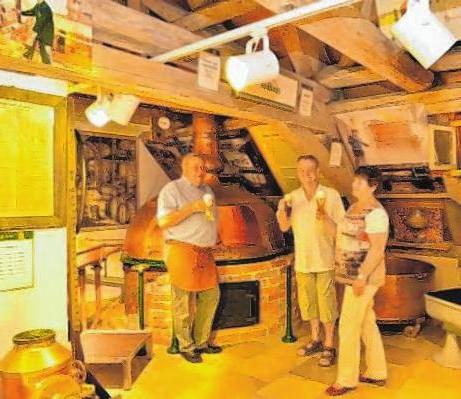 Das Brauereimuseum lässt den Besucher in die Welt des Bierbrauens in alten Zeiten eintauchen. Foto: Schlossbrauerei Autenried Das Brauereimuseum lässt den Besucher in die Welt des Bierbrauens in alten Zeiten eintauchen. Foto: Schlossbrauerei Autenried