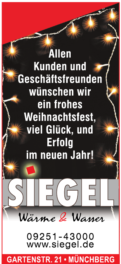 Siegel Wärme & Wasser Siegel Wärme & Wasser